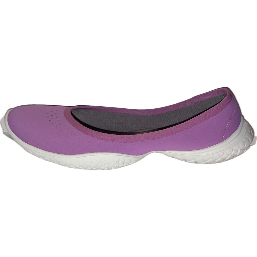 Lissom Orchid Purple Ballet Flat Sneaker Hybrid Athleisure Comfort Shoes 8.5